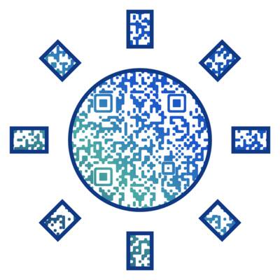 QR Code with gradient